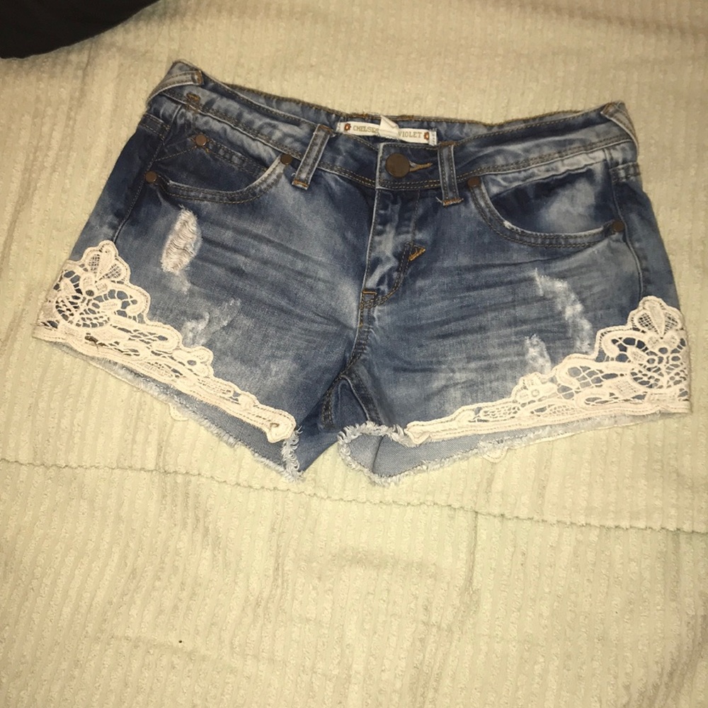 jean shorts